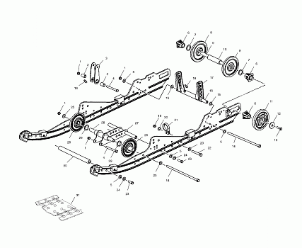 SUSPENSION - S01NX4CS (4961676167B009)