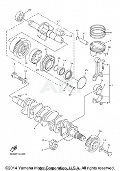 CRANKSHAFT PISTON