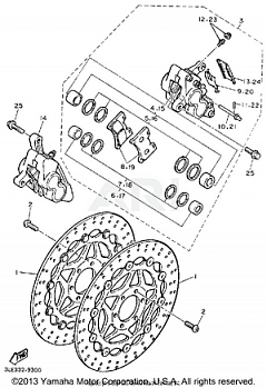 FRONT BRAKE CALIPER