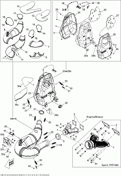 Exhaust System 600HO ETEC