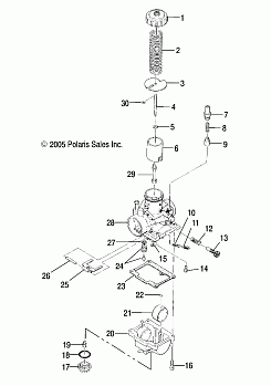 CARBURETOR - A03BA25CA/CB (4999201499920149C11)