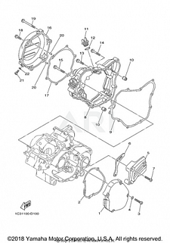 CRANKCASE COVER 1