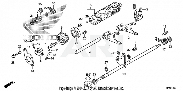 GEARSHIFT FORK