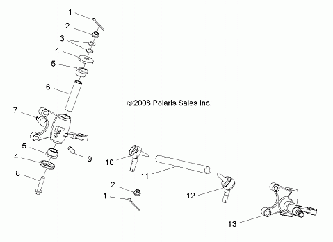 STEERING, TIE RODS - R14VA17AA/AF (49RGRTIEROD09RZR170)