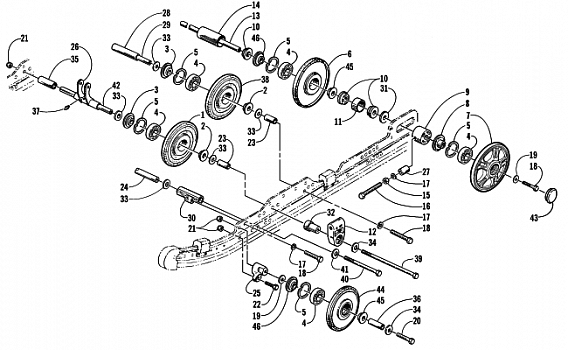 IDLER WHEEL ASSEMBLY