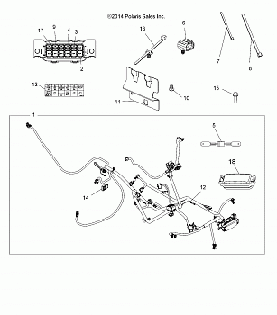 ELECTRICAL, HARNESS - A15SVE95HW (49ATVHARNESS15SCRM1)