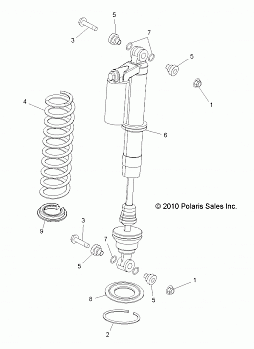 SUSPENSION, REAR SHOCK MOUNTING - R10XH76AA (49RGRSHOCKMTGRR10RZRS4)