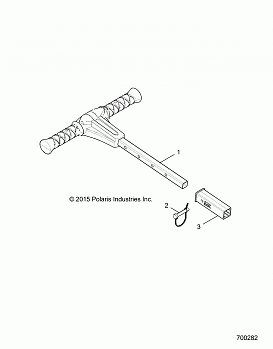 BODY, GRAB BAR, PASSENGER - Z17VFE92AK/AM/AB (700282)