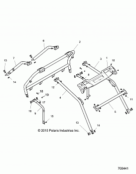 CHASSIS, CAB FRAME - Z16VDE92NH/NW (700441)