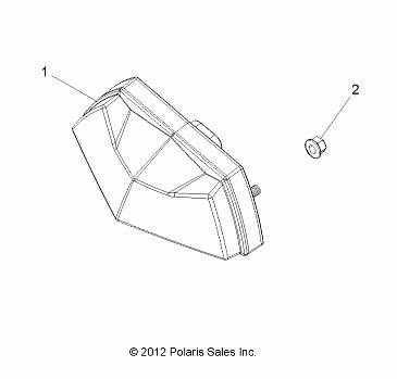 ELECTRICAL, TAILLIGHT - A14GH9EAW (49ATVTAILLAMPS13850SCRAM)