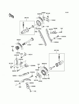 Camshaft(s)/Tensioner