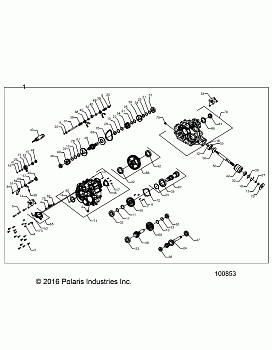 DRIVE TRAIN, MAIN GEARCASE - A18DAE57B2 (100853)