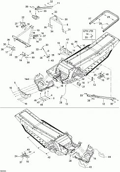 Frame and Components 800HO