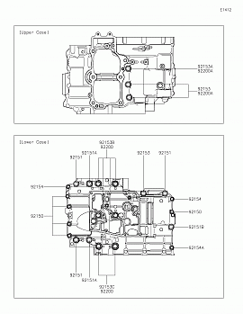 Crankcase Bolt Pattern