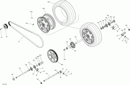 Drive System, Rear - All Models