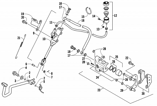 AUXILIARY BRAKE ASSEMBLY