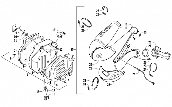 EXHAUST ASSEMBLY