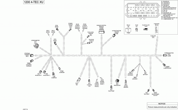 Electrical Harness - 1200 4-TEC