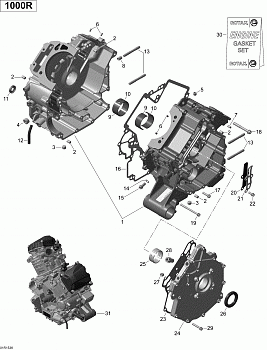 Crankcase Turbo _01R1536