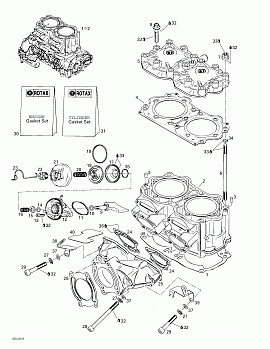 Cylinder, Exhaust Manifold