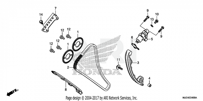 CAM CHAIN@TENSIONER