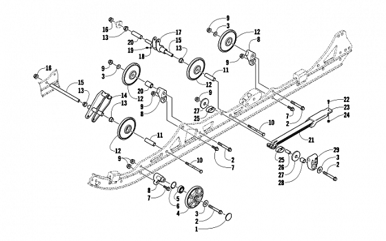 IDLER WHEEL ASSEMBLY