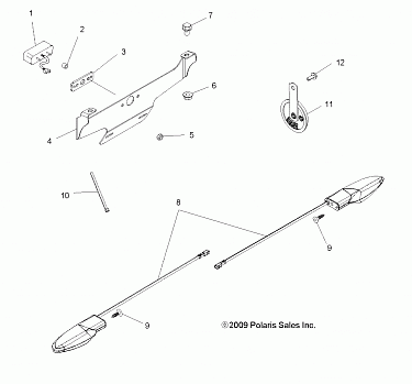 ELECTRICAL, TURN SIGNALS and HORN - A15SXE95FK (49ATVTURNSIG10SPEPS550)