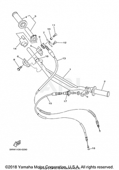 STEERING HANDLE CABLE