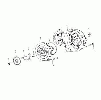 RECOIL STARTER - S01SS7AS (4960946094D001)