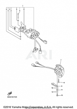 HANDLE SWITCH LEVER