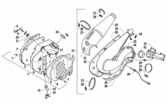 EXHAUST ASSEMBLY