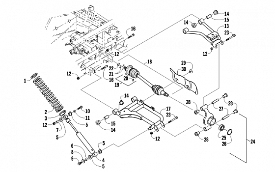 REAR SUSPENSION ASSEMBLY