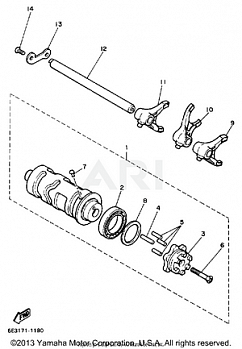 SHIFT CAM FORK