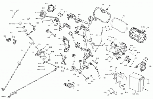 Electrical System Renegade - 900 ACE - Package Enduro