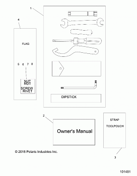 REFERENCES, TOOL KIT and OWNERS MANUAL - A20HAB15N2 (101481)