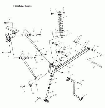 SUSPENSION, FRONT - S04ND4BS/BSA (4988678867B01)