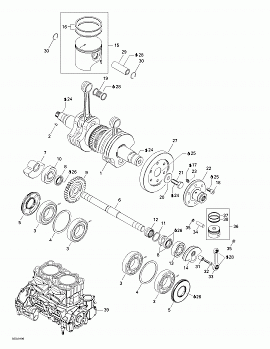 Crankshaft And Pistons