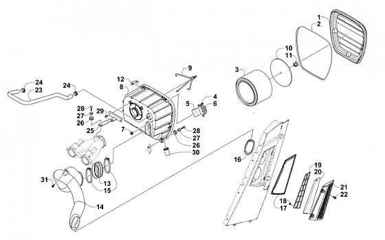 AIR INTAKE ASSEMBLY