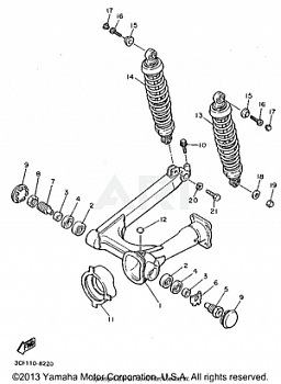 REAR ARM SUSPENSION