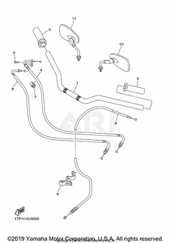 STEERING HANDLE CABLE