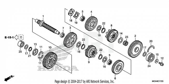 TRANSMISSION (COUNTERSHAFT)