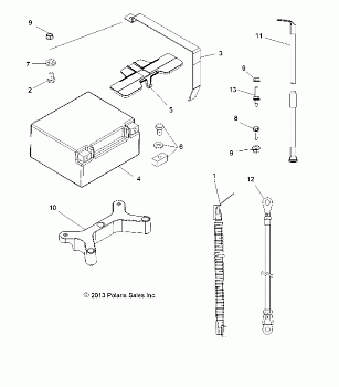 ELECTRICAL, BATTERY - A15SVA85FD (49ATVBATTERY14850SCRAM)