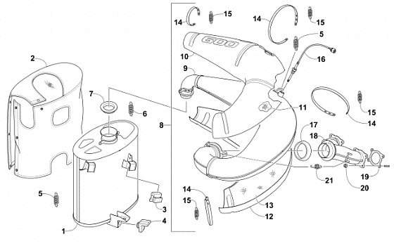 EXHAUST ASSEMBLY