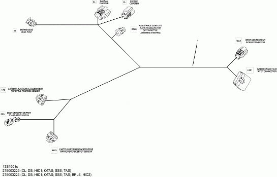 Electrical Harness - Steering, Convenience