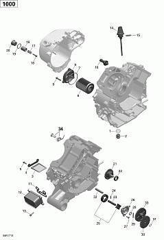 Engine Lubrication - 1000R EFI