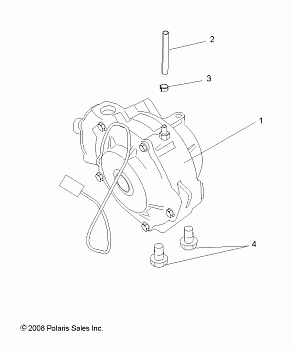 DRIVE TRAIN, FRONT GEARCASE - R09HH50AG/AR (49RGRTRANS097004X4)