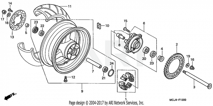 REAR WHEEL