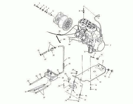 ENGINE MOUNTING - S00SU4BS (4953955395c006)