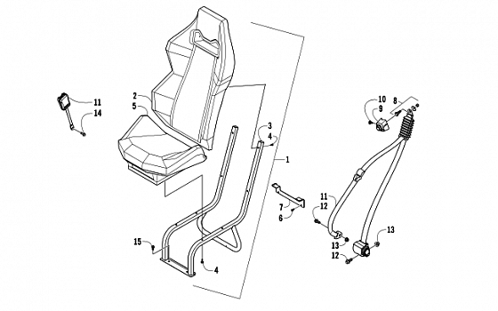 REAR SEAT ASSEMBLY