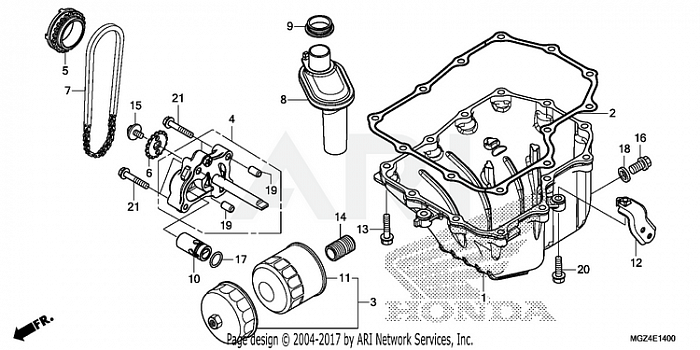 OIL PAN@OIL PUMP